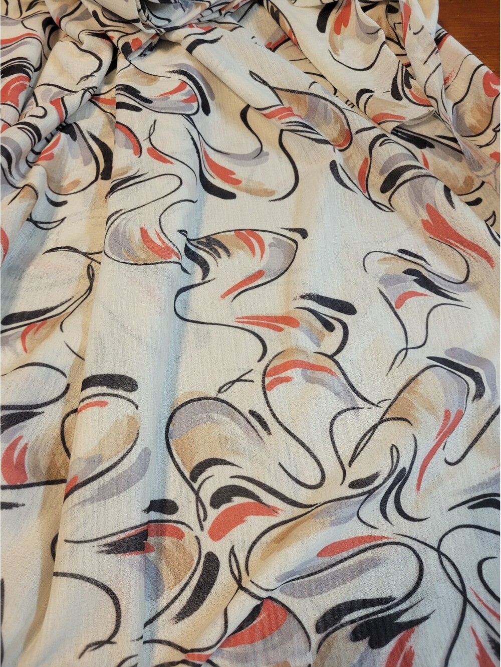 VTG fabric 1970's Razor Mills, Inc. original selvedge  “RAZOR MILLS" 2 1/2 Yards